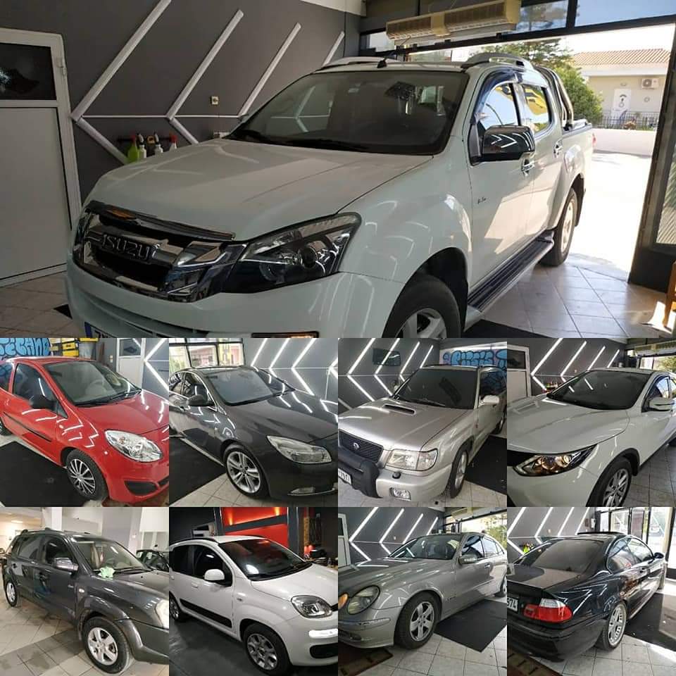 Μεμβράνη σε βιτρίνα καταστήματος