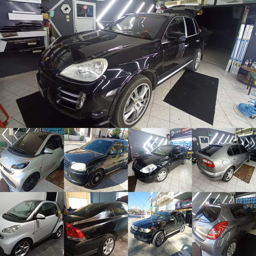 Αυτοκίνητο με φιμέ τζάμια